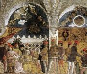 Andrea Mantegna Family and Court of Ludovico Gonzaga oil painting reproduction
